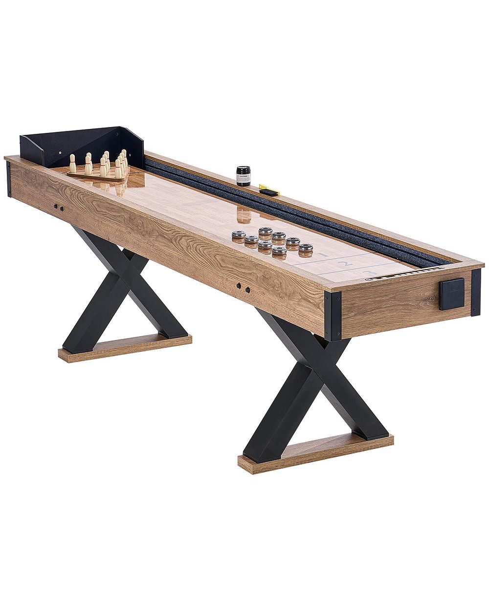Игровой стол SEVORLEY 9 ft Shuffleboard, 2-in-1 Shuffleboard и Bowling