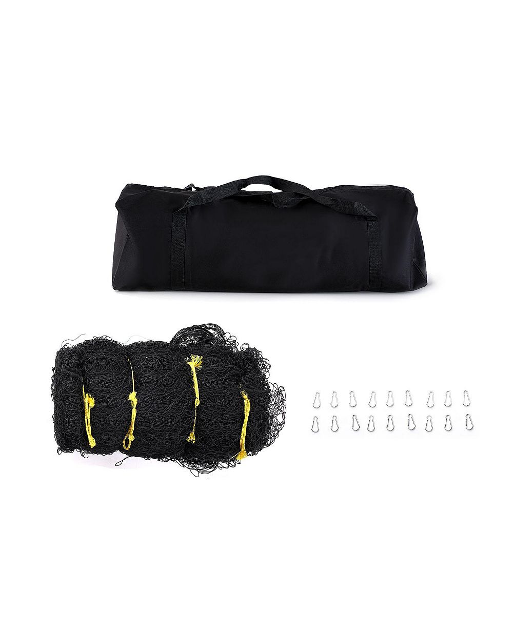 SEVORLEY Baseball Batting Cage Net, 55 feet Enclosed PE Netting with Door and Carry Bag (Net Only)