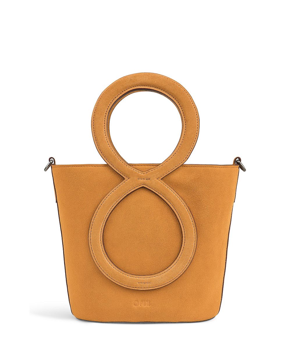 Fini Infinity Bag - Amber Suede