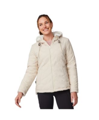 Free Country Women's Acadia Cloud Lite Reversible Sherpa-Lined Jacket