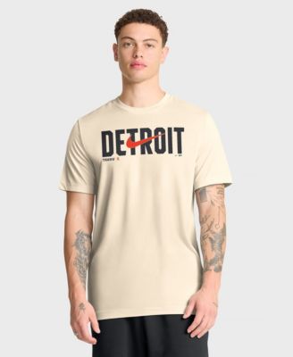 Мужская футболка Nike Cream Detroit Tigers Swoosh Legend Dri-FIT
