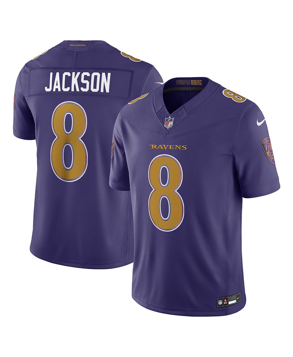 Мужская футболка Nike Lamar Jackson Baltimore Ravens Vapor F.U.S.E. Stitched Limited