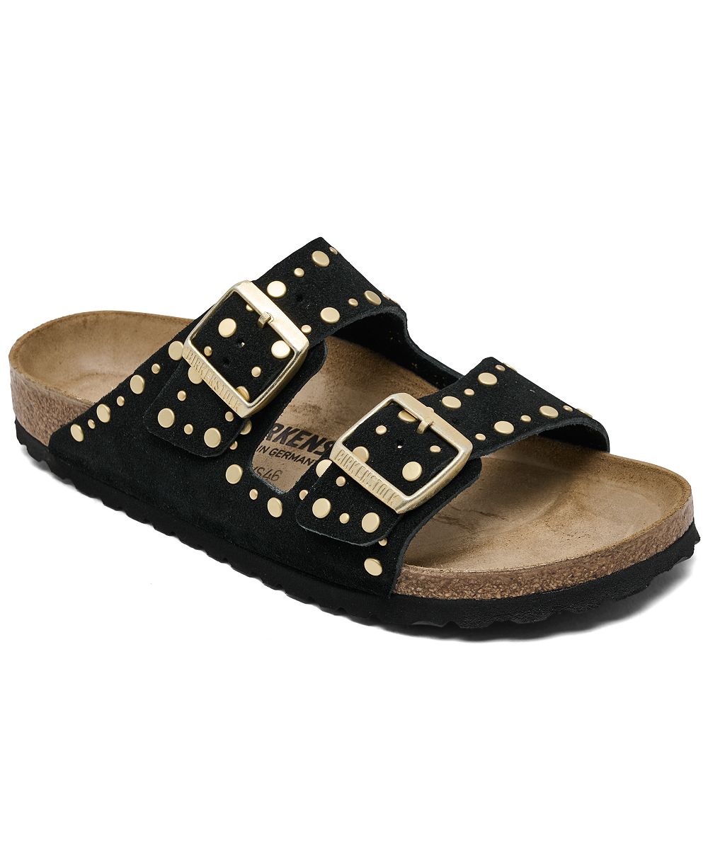 Женские сандалии Birkenstock Arizona Rivets из замши