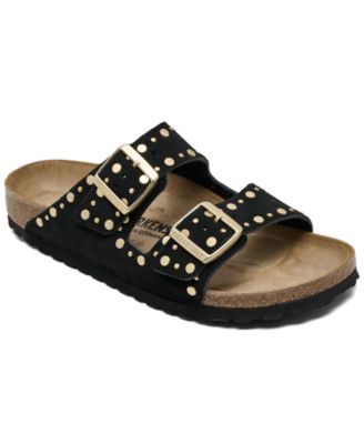 Женские сандалии Birkenstock Arizona Rivets из замши
