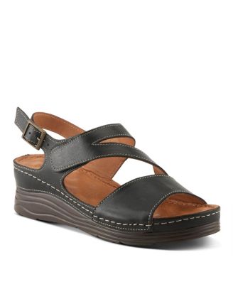 Spring Step Women's Griggs Wedge with Adjustable Rubber Strap