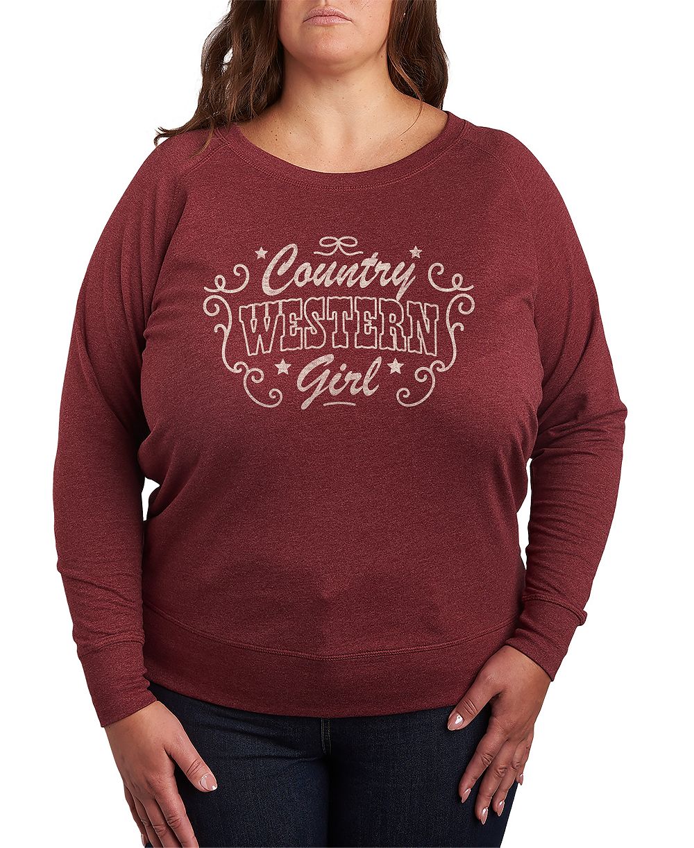 Футболка Plus Size Hybrid Apparel Graphic Long-Sleeve