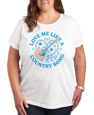 Hybrid Apparel Детская футболка с принтом Love Me Like a Country