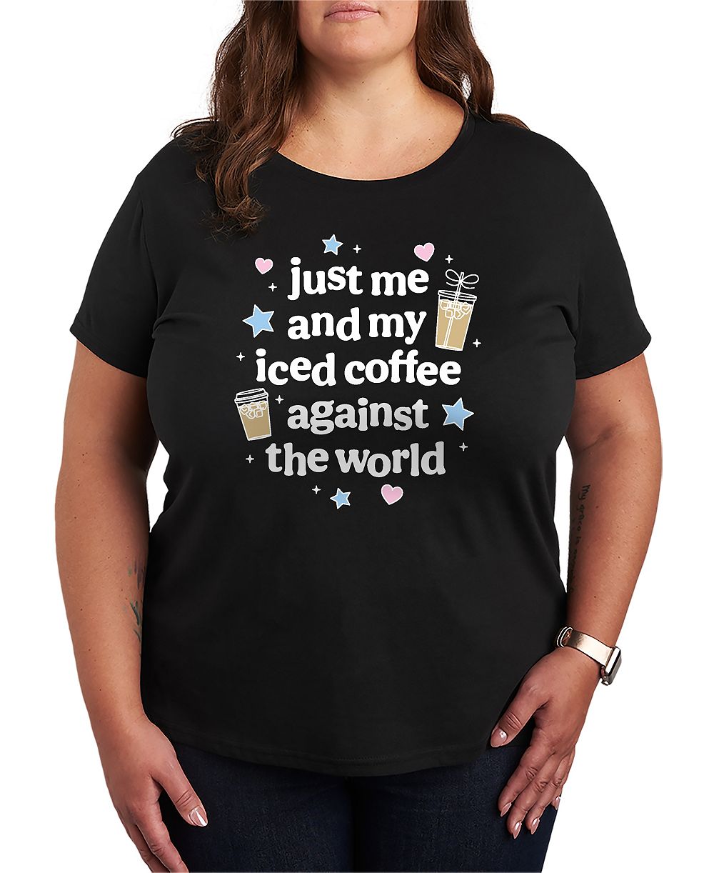 Hybrid Apparel Детский графический T-shirt Me and Iced Coffee