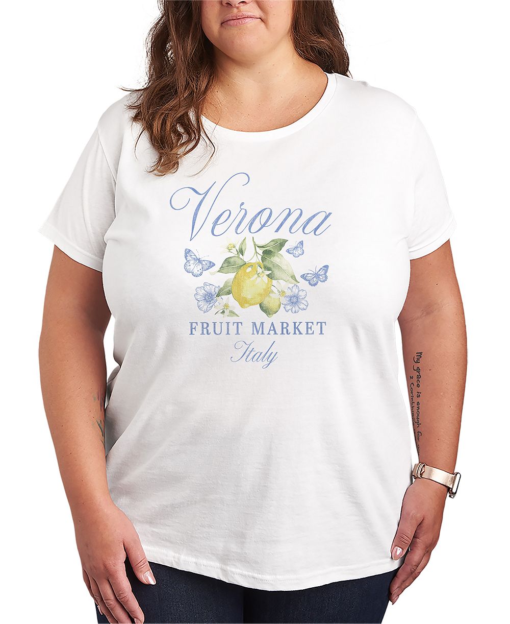 Футболка Hybrid Apparel Plus Size Verona Italy Lemons