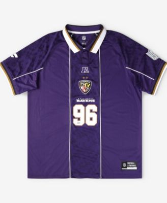 Fanatics Men's Purple Baltimore Ravens Football x Football Collared Fan Jersey