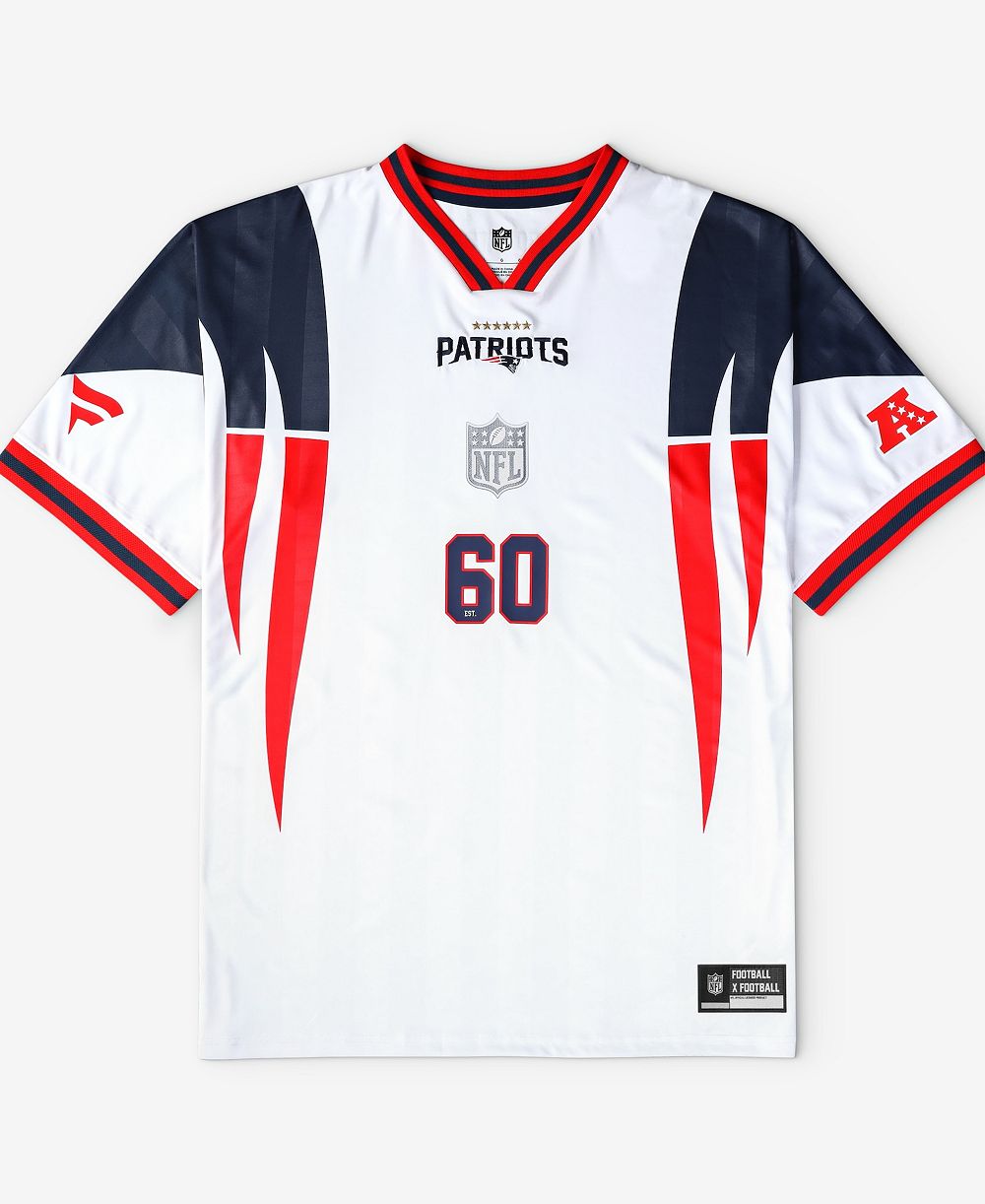 Мужская джерси Fanatics New England Patriots Football V-Neck