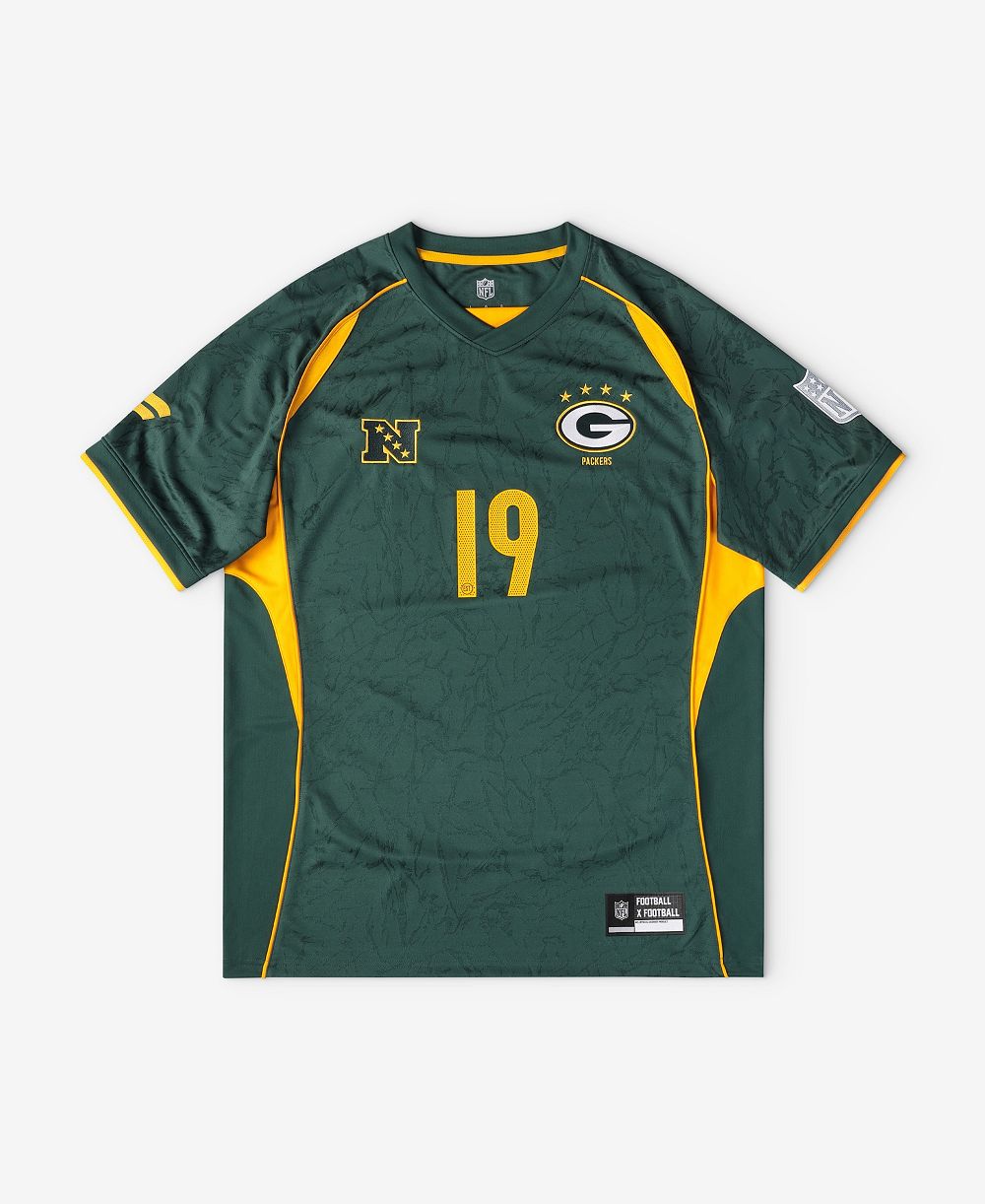 Fanatics джерси V-Neck Green Bay Packers для мальчиков и девочек