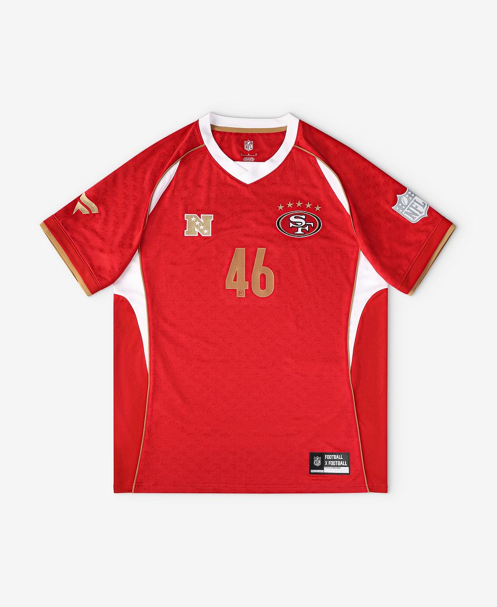 Детская футболка Fanatics V-neck с логотипом San Francisco 49ers