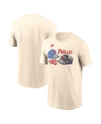 Nike Мужская футболка Philadelphia Phillies vs. Minnesota Twins 2026 Field of Dreams Matchup Cream
