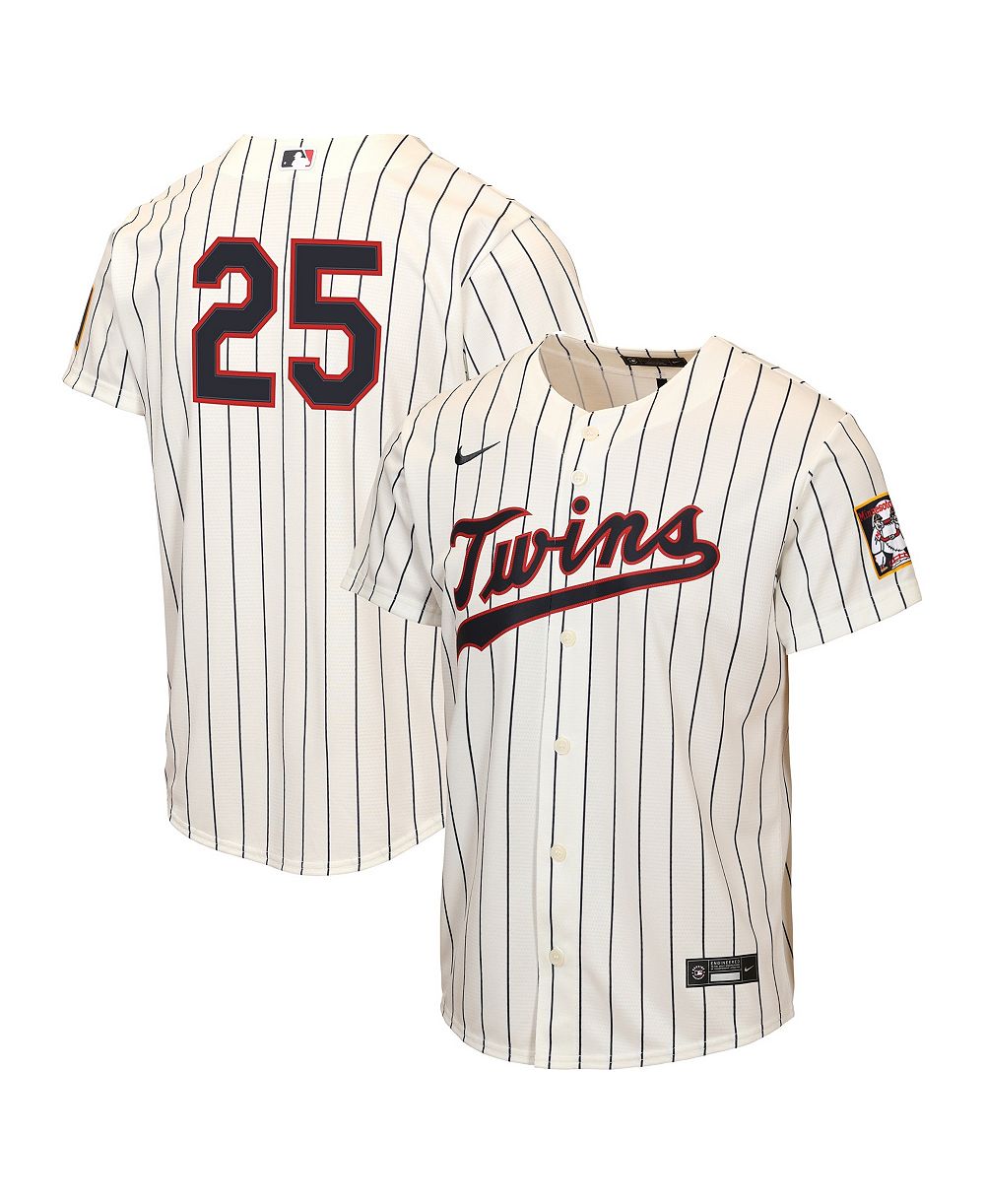Детская джерси Nike Byron Buxton Cream Minnesota Twins 2026 Field of Dreams Replica