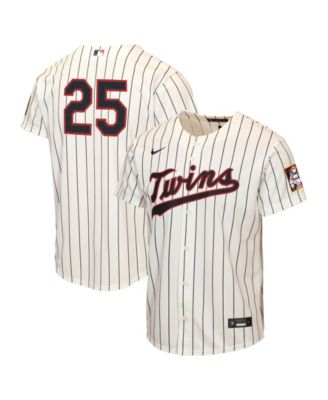 Детская джерси Nike Byron Buxton Cream Minnesota Twins 2026 Field of Dreams Replica