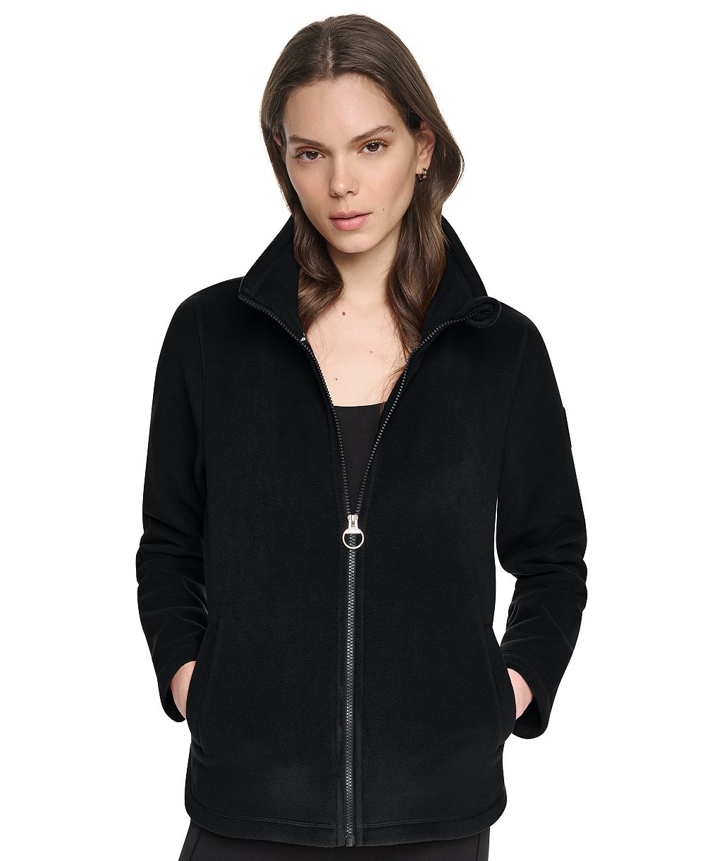 DKNY Sport Женский флисовый зип-худи