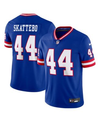 Мужская джерси Nike Cam Skattebo Royal New York Giants Legacy Vapor Untouchable Stitched Limited