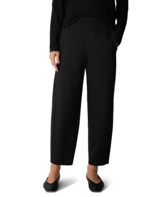 Женские брюки-фонарики Eileen Fisher с высокой посадкой и двойным трикотажем