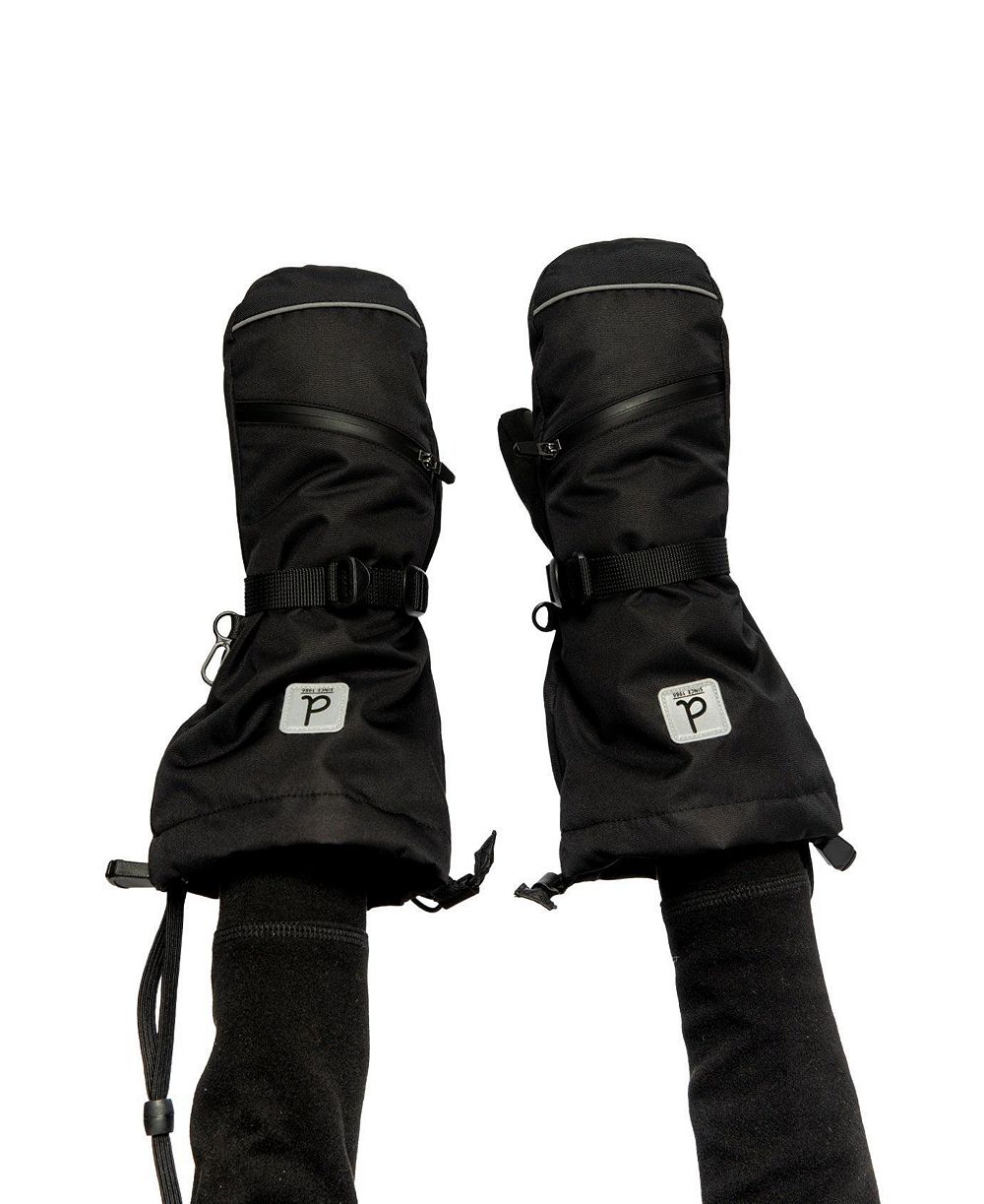Deux par Deux Unisex (6-16) Teknik Winter Mittens