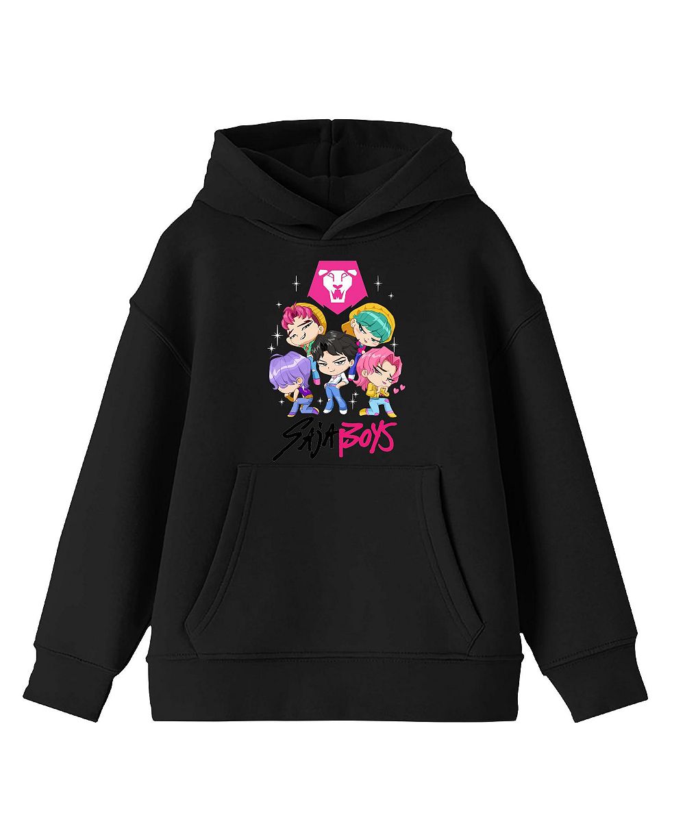 KPop Demon Hunters худи с длинным рукавом для мальчиков XS-XL