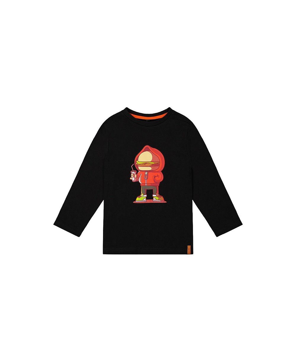 Детская футболка Deux par Deux Little and Big Boy Long Sleeve Organic Cotton