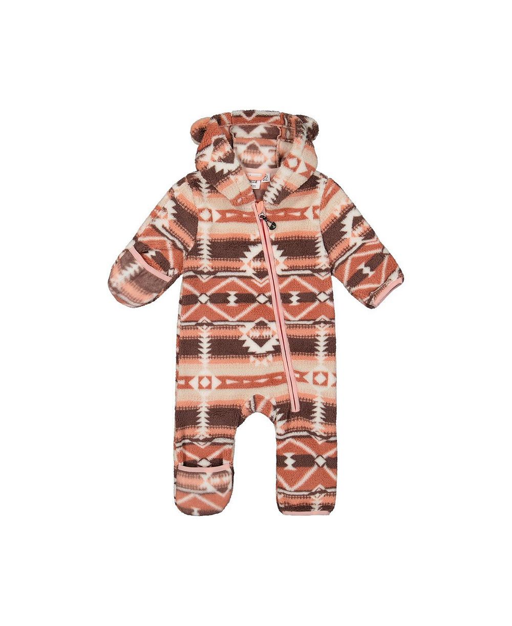 Верхняя одежда Deux par Deux Baby Girls (3M- 24M) Mid-Season Plush One-Piece Aztec