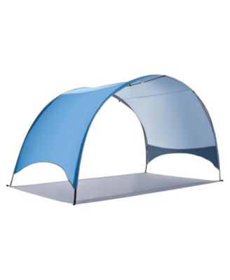 SEVORLEY 4-Person Beach Tent Sun Shelter with UPF 50 Plus Canopy