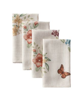 Салфетки Lenox Butterfly Meadow Fall, набор из 4 шт.