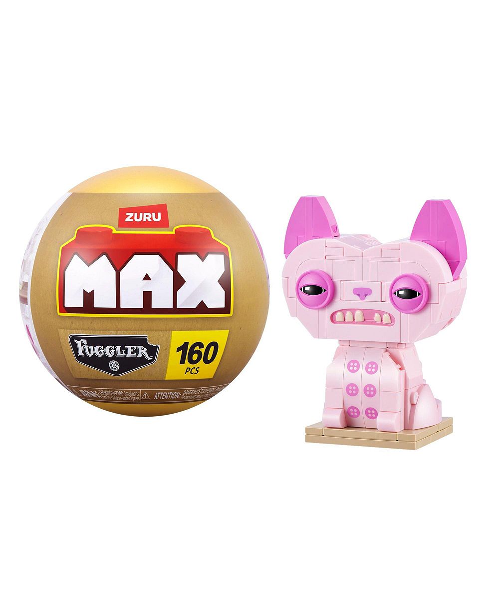 Fuggler Zuru Max набор для сборки 160 деталей Alley Cats Wrinkle McStinkles, 4+