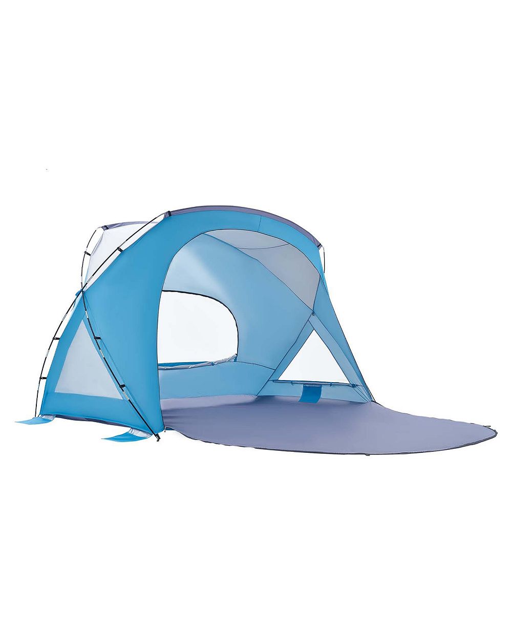 SEVORLEY Палатка для пляжа на 6 человек Sun Shelter с UPF 50 Plus Canopy и сетчатыми окнами