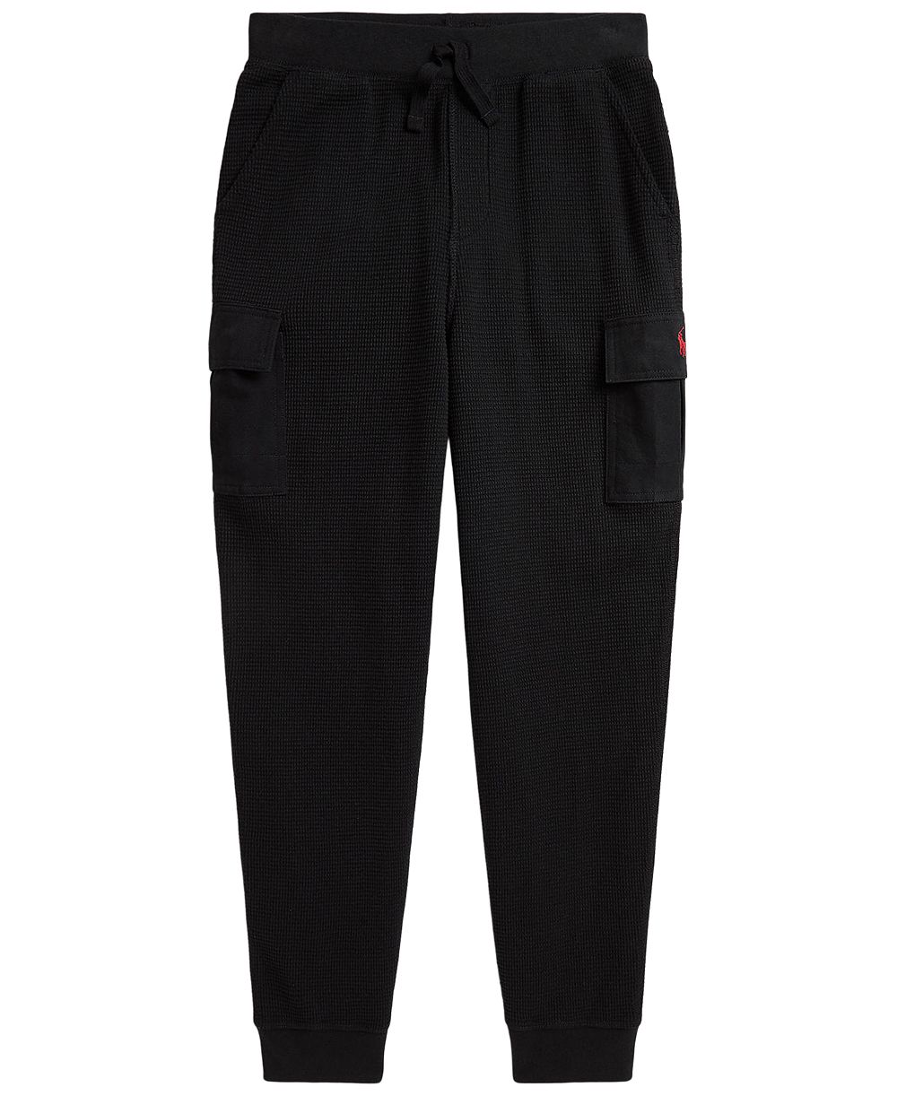 Polo Ralph Lauren Boys' 8-20 Waffle-Knit Cargo Jogger Pants