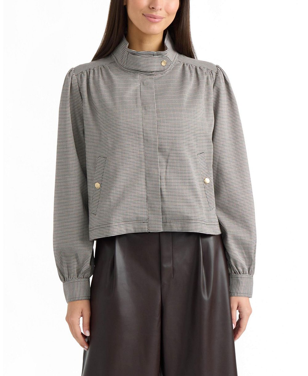 Ellen Tracy Women’s High Neck Jacket