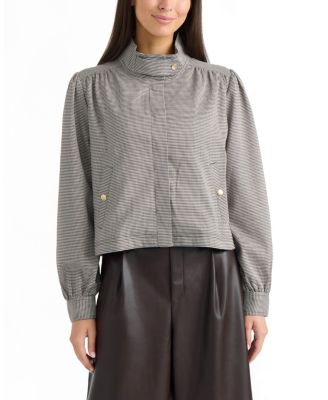 Ellen Tracy Women’s High Neck Jacket