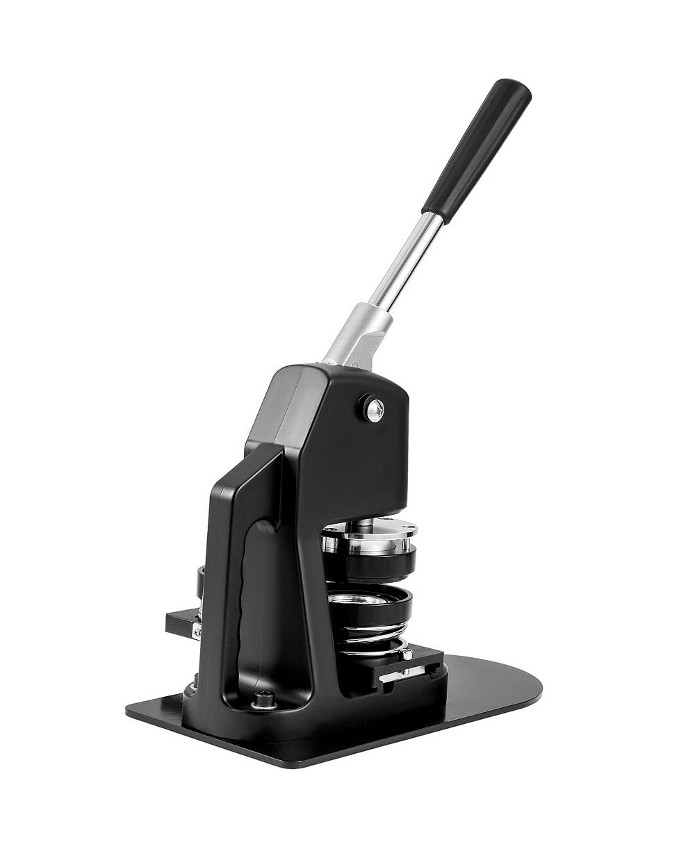 SEVORLEY 2-in-1 Button Maker Machine, 1.25 and 2.25 Inch Badge Press Kit with 500 Parts and Magic Book