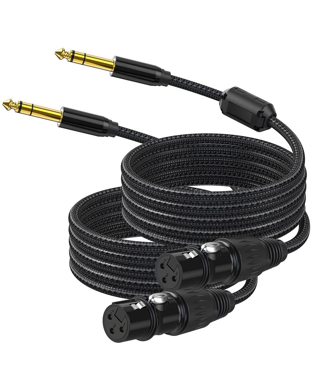Аудиокабель Lofree XLR на 1/4" TRS с многослойным экранированием и позолоченным разъемом