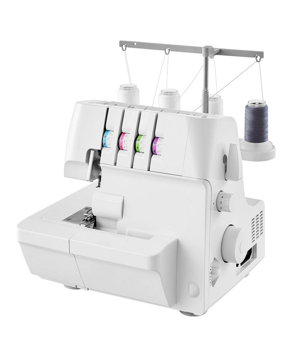 SEVORLEY Serger Overlock Sewing Machine, 2-3-4 Thread with Free Arm and LED Light