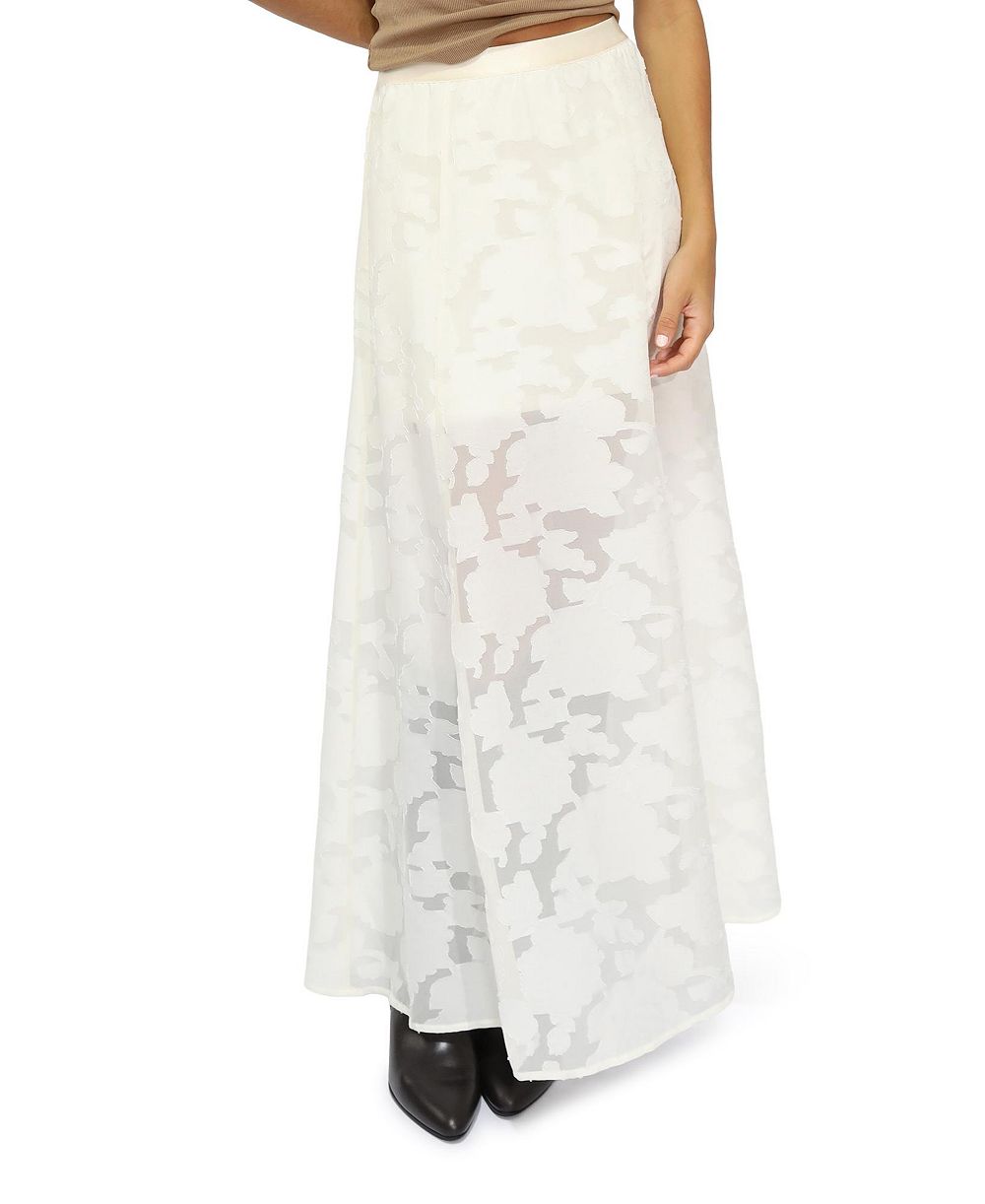 Belle & Bloom Women's Play It Cool Coupe Floral A-Line Maxi Skirt