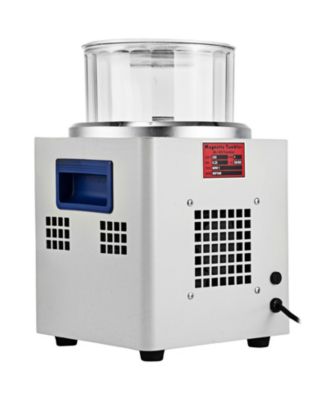 SEVORLEY Magnetic Tumbler, 185mm Jewelry Polisher Finisher with Adjustable Direction and 60-Minute Timer, 2000 RPM