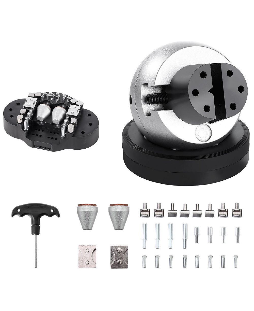 SEVORLEY Engraving Ball Vise, 360degree(s) Rotating Setting Tool with 35 Attachments