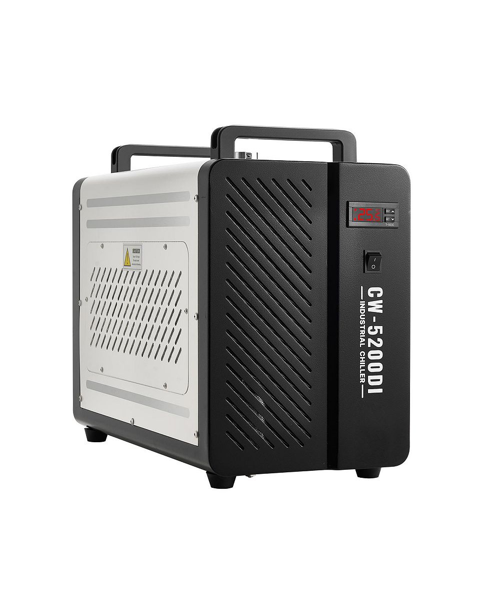 SEVORLEY CW-5200DI Industrial Water Chiller with Compressor, 5460 BTU/h, 7L Tank