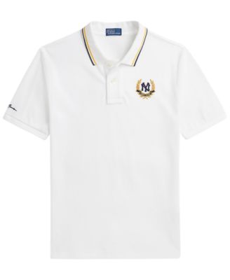 Мужская футболка Polo Ralph Lauren с коротким рукавом и логотипом New York Yankees для мальчиков 8-20 лет