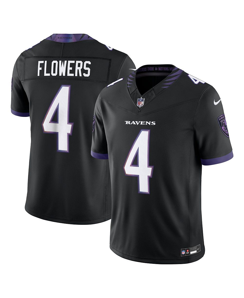 Мужская джерси Nike Black Baltimore Ravens Alternate Vapor F.U.S.E. Stitched Limited