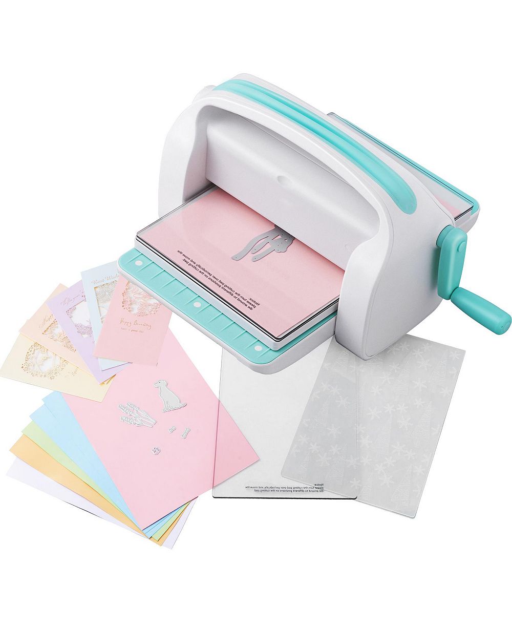 SEVORLEY Manual Die Cutting and Embossing Machine with 9-Inch Opening