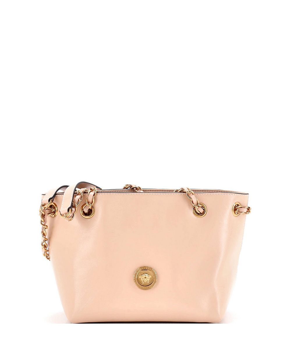 Сумка Pre-Owned Versace Mini Medusa Icon Chain Leather Tote