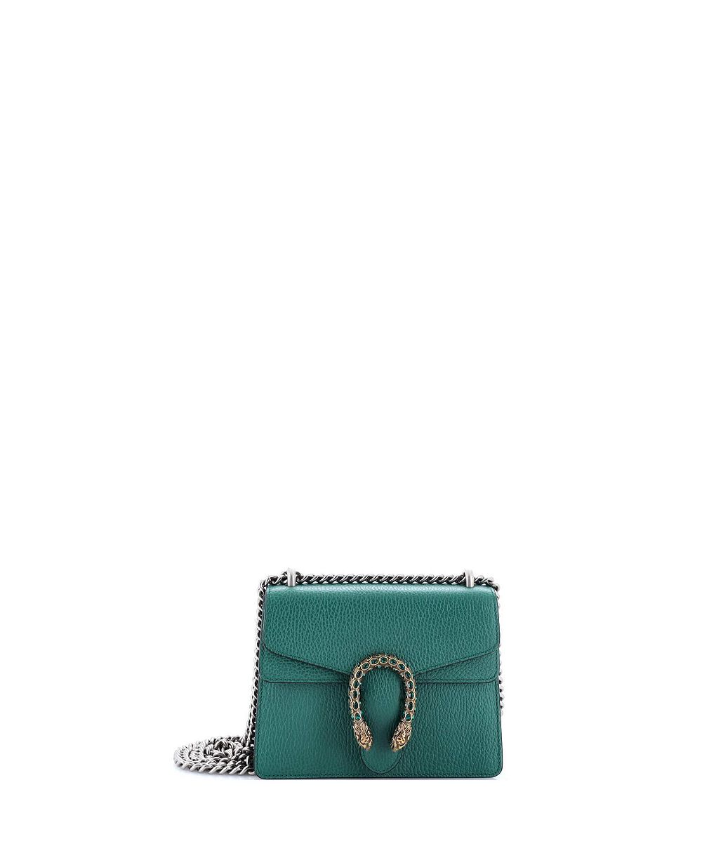 Сумка Gucci Mini Dionysus кожаная, б/у