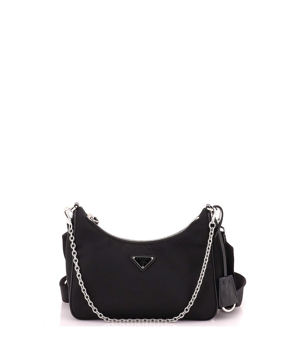 Сумка на плечо Prada Small Re-Edition 2005 Tessuto, б/у