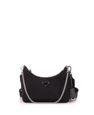 Сумка на плечо Prada Small Re-Edition 2005 Tessuto, б/у