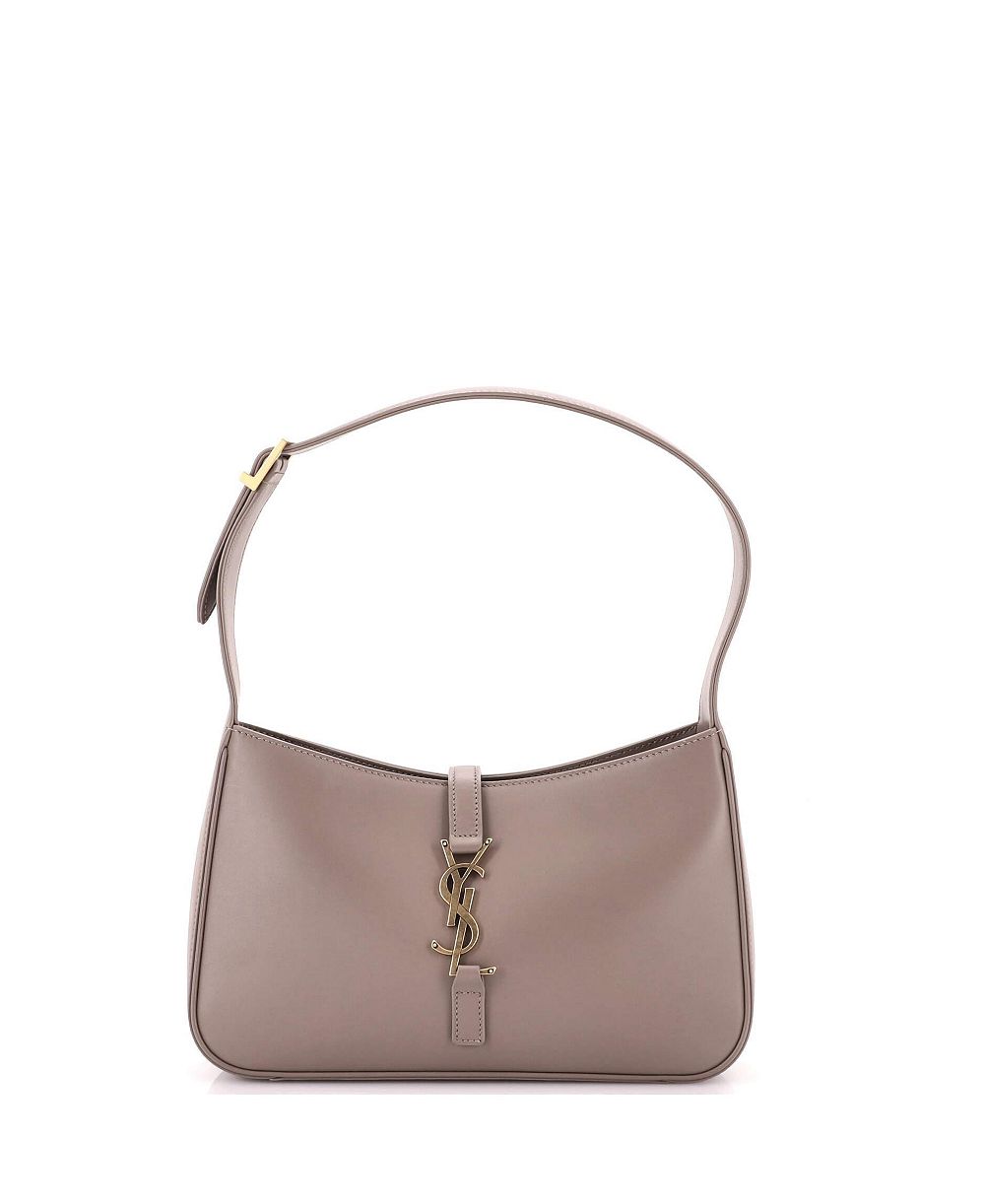 Saint Laurent Small Le 5 a 7 Hobo сумка б/у из кожи