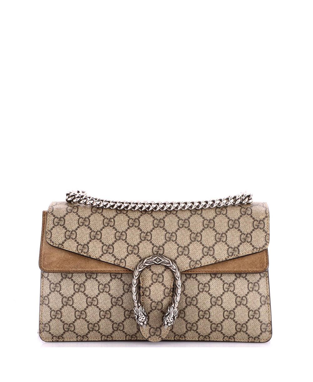 Pre-Owned Gucci Small Dionysus Bag GG Coated Canvas